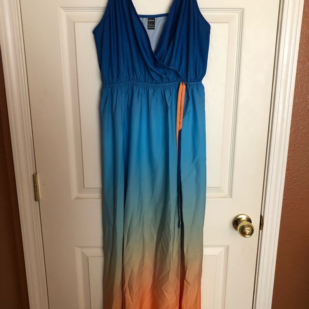 Ombre long maxidress